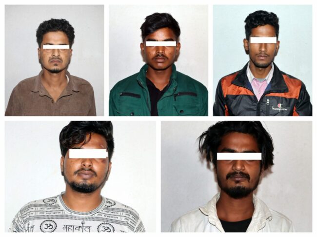 ई- सेवाका कर्मचारी हुँ भन्दै लाखाै ठगी गर्ने पाँच पक्राउ