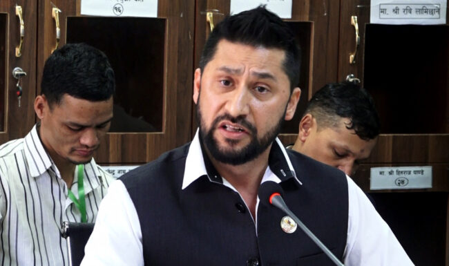 जिल्ल अदालत काठमाडौंमा रविको वयान सकियो , थुनछेक बहस शुरु