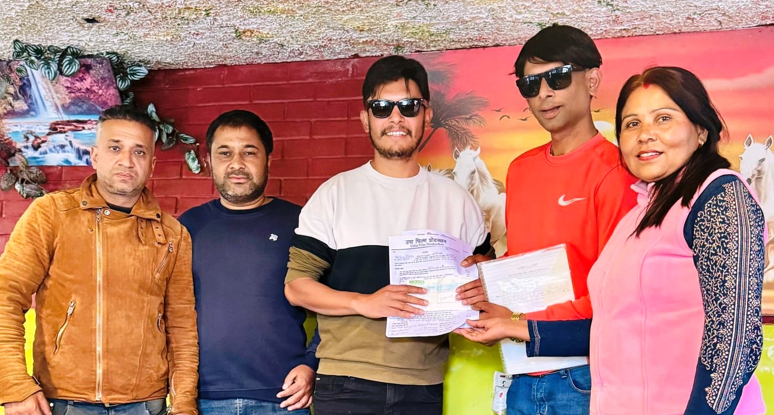 चलचित्र ‘डल्लेले इन्ट्री मार्‍यो’मा सागर अनुबन्धित
